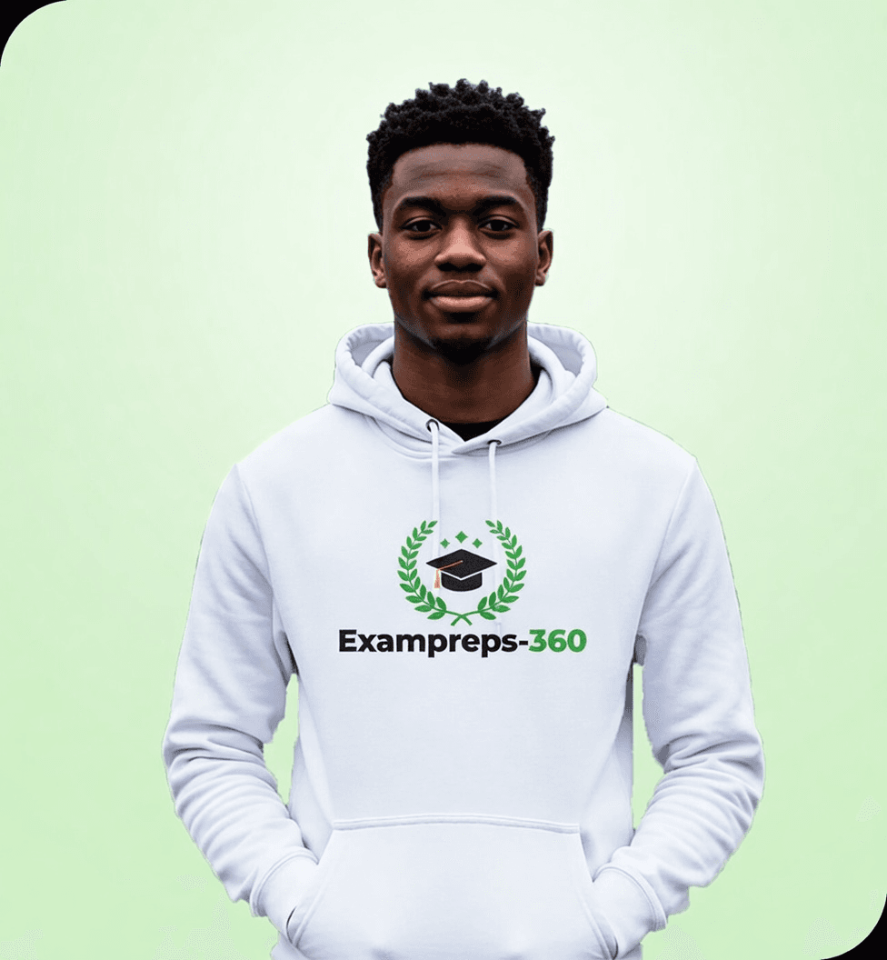 Nigerian student preparing for exams with ExamPrep360